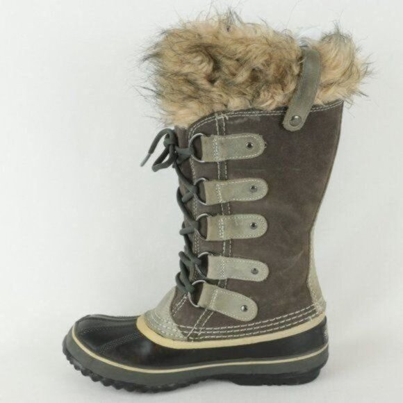 Sorel Joan of Arctic Women's Size 6 Brown Black Waterproof Insulate Winter Boots - Picture 7 of 9